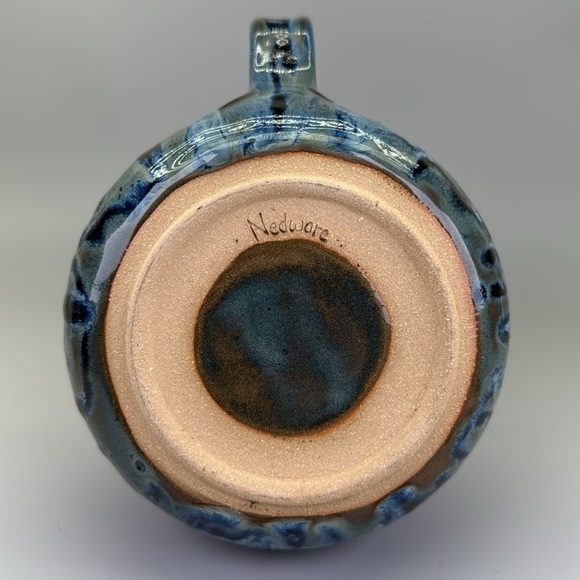 Nedware Hand Crafted Studio Art Pottery Pitcher - Picture 10 of 11